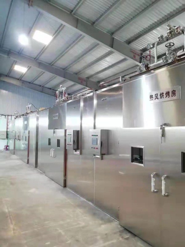 益陽瑪山產(chǎn)業(yè)機械有限公司，湖南益陽螺旋風管廠家，熱風食品烤房